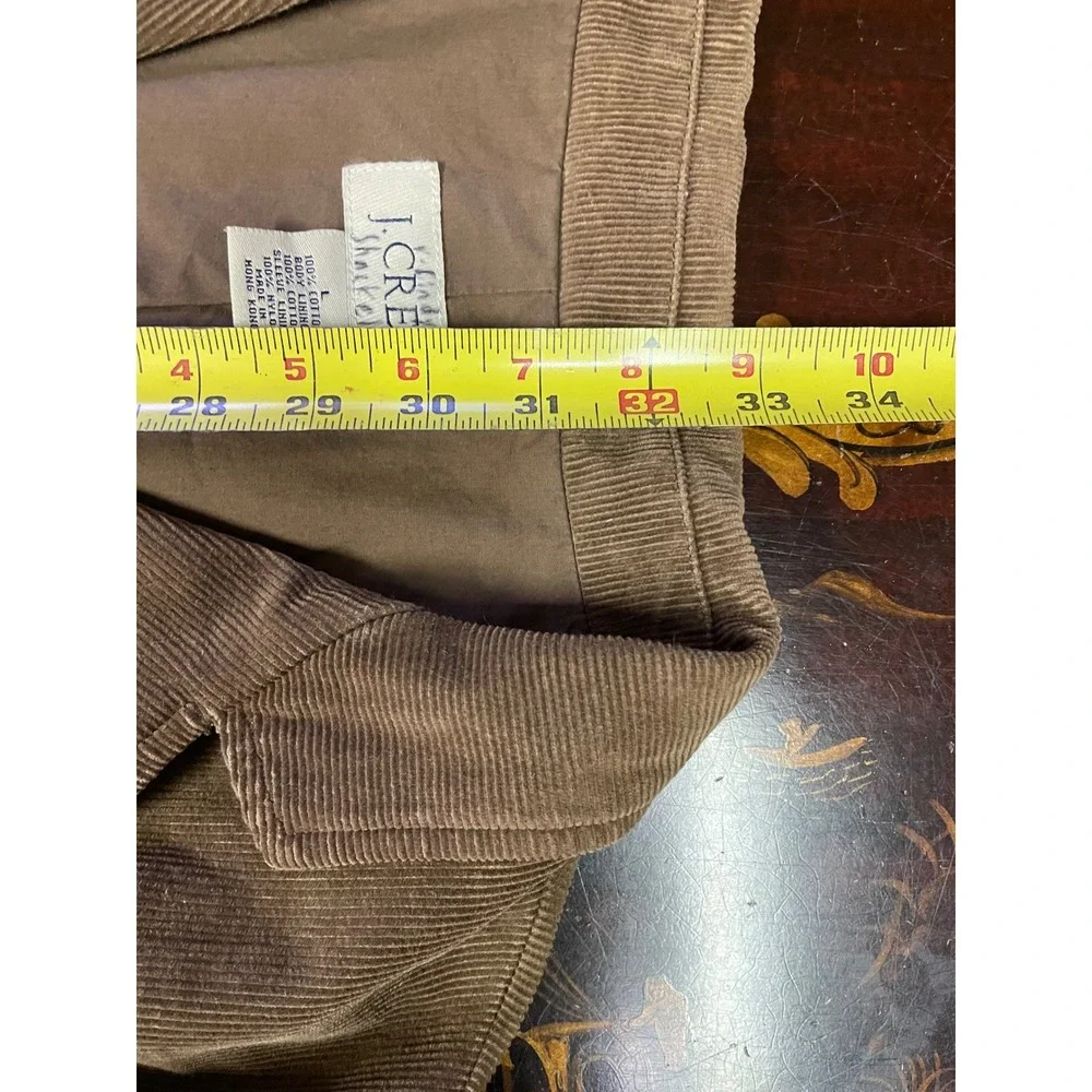 J Crew Mens Corduroy Blazer Brown 2 Button Sport Coat Preppy Academia Fall L‎
